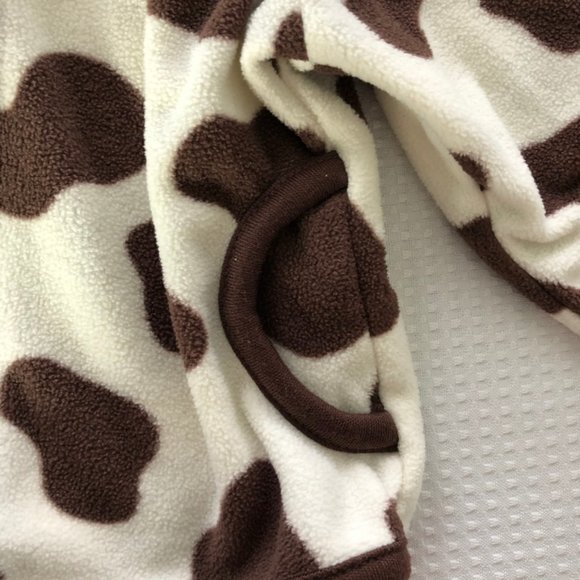 Carter's Size 9 Month Cow Peek-A-Boo Hooded Jacket - Picture 5 of 7